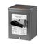 Manual Motor Controller, #14-4 Awg 40A, Panel, 600V, Gray, Nema 3R, 2-Pole, Toggle, Single-Throw, AHMC240L-3