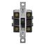 Manual Motor Controller, Switch Only, #14-4 Awg 60A, 600V, Black, Open, 2-Pole, Single-Throw, AHMC260L