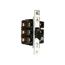 Manual Motor Controller, Switch Only, #4 Awg 60A, Panel, 600V, Side Wired Box Lug, Black, AHMC360L