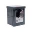 Empty Enclosure, Gray, Glass-Filled Nylon, Used With 30A Manual Motor Controllers, 3R{Nr6}, AHN3WD