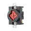 Arrow Hart Locking Receptacle, #10-14 Awg, 30A, 480V, Black, Red, 3-Pole, 4-Wire, AHPL20443N