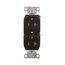Arrow Hart Industrial Duplex Receptacle, #14-10 Awg 15A 125V, Gray, Tamper-Resistant, AHTRIG5262GY