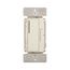 Smart Dimmer, Flush Mounting, 120V, Wire Leads, Almond, 1-Pole, Multi-Location, 600W 706783, AIM06-A