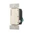 Smart Dimmer, Flush Mounting, 120V, Wire Leads, Almond, 1-Pole, Multi-Location, 600W 706783, AIM06-A
