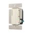 Smart Dimmer, Flush Mounting, 120V, Almond Magnetic Low Voltage, 1-Pole, Multi-Location, 1000W, AIM10-A