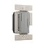 Smart Dimmer, Flush Mounting, 120V, Gray Magnetic Low Voltage, 1-Pole, Multi-Location, 1000W, AIM10-GY