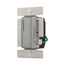 Smart Dimmer, Flush Mounting, 120V, Gray Magnetic Low Voltage, 1-Pole, Multi-Location, 1000W, AIM10-GY