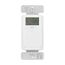 Astronomic Programmable Timer, 15A, Flush Mount, 120V, 1800W, Single Pole And 3-Way, White, AT18HM-W-L
