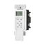 Astronomic Programmable Timer, 15A, Flush Mount, 120V, 1800W, Single Pole And 3-Way, White, AT18HM-W-L