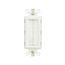 Telephone And Coaxial Wallplates, 1 Gang Multimedia Brush Insert, White, BIM1W-F-L