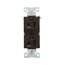 Commercial Duplex Receptacle, #14-10 Awg 15A, 125V, Back & Side, Brown, High-Impact Nylon, Pvc, BR15B