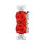 Commercial Duplex Receptacle, #14-10 Awg 20A, 125V, Back & Side, Red, High-Impact Nylon, 5-20R, BR20RD