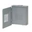 BR Main Lug Load Center, Dual Ground, Cover Included, Aluminum, 16 Circuits, 8 Spaces, 10 kAIC, NEMA 1 (125A, 120V/240V)