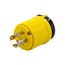 Corrosion Resistant Locking Plug, #14-10 Awg 30A, 250V, SafetyGrip, L15-30 3-Pole 4-Wire, CRL1530P