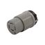 Corrosion Resistant Locking Plug, #14-8 Awg 30A, 480V, Safety Grip, L16-30 3-Pole 4-Wire, CRL1630P