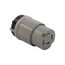 Corrosion Resistant Locking Plug, #14-8 Awg 30A, 480V, Safety Grip, L16-30 3-Pole 4-Wire, CRL1630P