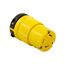 Corrosion Resistant Locking Connector, #14-10 Awg 30A, 125V, Safety Grip, L5-30, 2-Pole 3-Wire, CRL530C