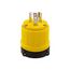 Corrosion Resistant Locking Plug, #14-10 Awg 20A, 250V, SafetyGrip, L6-20, 2-Pole 3-Wire, CRL620P