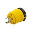 Corrosion Resistant Locking Plug, #14-10 Awg 20A, 250V, SafetyGrip, L6-20, 2-Pole 3-Wire, CRL620P