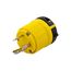 Corrosion Resistant Locking Plug, #14-10 Awg 30A, 250V, SafetyGrip, L6-30, 2-Pole 3-Wire, CRL630P