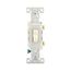 Commercial Toggle Switch, #14-10 Awg 15A 120/277V, Almond, Load Type: Motor Control, Fan, 1-Pole, CS115A