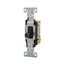 Commercial Toggle Switch, #14-10 Awg 15A 120/277V, Black, Load Type: Motor Control, Fan, 1-Pole, CS115BK