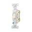 Commercial Toggle Switch, #14-10 Awg 15A 120/277V, Light Almond, Load Type: Motor Control, Fan, CS115LA