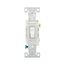 Commercial Toggle Switch, #14-10 Awg 15A, 120/277V, Load Type: Motor Control, Fan, 1-Pole, Pvc, CS115W