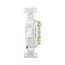 Commercial Toggle Switch, #14-10 Awg 15A, 120/277V, Load Type: Motor Control, Fan, 1-Pole, Pvc, CS115W