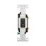 Commercial Toggle Switch, #14-10 Awg 20A, 120/277V, Black, Load Type: Motor Control, Fan, 1-Pole, CS120BK