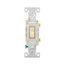 Commercial Toggle Switch, #14-10 Awg 20A, 120/277V, Ivory, Load Type: Motor Control, Fan, 1-Pole, CS120V
