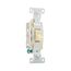 Commercial Toggle Switch, #14-10 Awg 20A, 120/277V, Ivory, Load Type: Motor Control, Fan, 1-Pole, CS120V