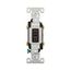 Commercial Toggle Switch, #14-10 Awg 20A, 120/277V, Brown, Load Type: Motor Control, Fan, 2-Pole, CS220B
