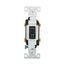 Commercial Toggle Switch, #14-10 Awg 20A, 120/277V, Black, Load Type: Motor Control, Fan, 2-Pole, CS220BK