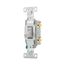 Commercial Toggle Switch, #14-10 Awg 20A, 120/277V, Gray, Load Type Motor Control, Fan, 2-Pole, CS220GY