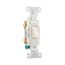 Commercial Toggle Switch, #14-10 Awg 20A, 120/277V, Light Almond, Load Type: Motor Control, Fan, CS220LA