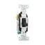 Commercial Grade Toggle Switch, #14-10 Awg, 15A, 120/277V, Side Wire, Screw, Black, 3-Way, CS315BK