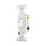 Commercial Grade Toggle Switch, #14-10 Awg, 15A, 120/277V, Side Wire, Screw, White, 3-Way, CS315W