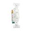 Commercial Grade Toggle Switch, #14-10 Awg, 15A, 120/277V, Side Wire, Screw, White, 3-Way, CS315W