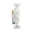 Commercial Grade Toggle Switch, #14-10 Awg, 20A, 120/277V, Side Wire, Screw, White, 3-Way, CS320W