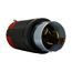 Locking Plug, #10-6Awg, 50A, 125V, Back Wiring, Black, Red, 2-Pole, 3-Wire, 0.44 To 1.06 In, CS6361EX