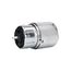 Locking Connector, #10-6Awg, 50A, 125/250V,Armored, 3-Pole, 4-Wire, Steel, 0.68 To 1.13", CS6364