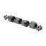 Locking Plug, #10-6Awg, 50A, 125/250V, Back Wiring, Steel,Armored, 3-Pole, 4-Wire, Steel, CS6365