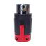Locking Plug, #10-6Awg, 50A, 125/250V, Back Wiring, Black, Red, 3-Pole, 4-Wire, 0.44 To 1.25", CS6365EX