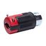Locking Plug, #10-6Awg, 50A, 125/250V, Back Wiring, Black, Red, 3-Pole, 4-Wire, 0.44 To 1.25", CS6365EX