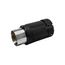 Locking Plug, #10-6Awg, 50A, 125/250V, Back Wiring, Black, 3-Pole, 4-Wire, 0.44 To 1.25", CS6365EXBK