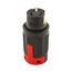 Locking Connector, #10-6Awg, 50A, 480V, Black, Red, 3-Pole, 4-Wire, 0.44 To 1.06 In, CS8164EX