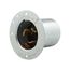 Arrow Hart Locking Flanged Inlet, #10-6Awg, 50A, 480V, Steel, 3-Pole, 4-Wire, CS8175