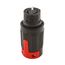 Locking Connector, #10-6Awg, 50A, 250V, Black, Red, 2-Pole, 3-Wire, 0.44 To 1.06 In, CS8264EX