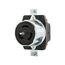 Locking Receptacle, #10-6Awg, 50A, 480V, Back Wiring, Black, Single, 2-Pole, 3-Wire, Steel, CS8469